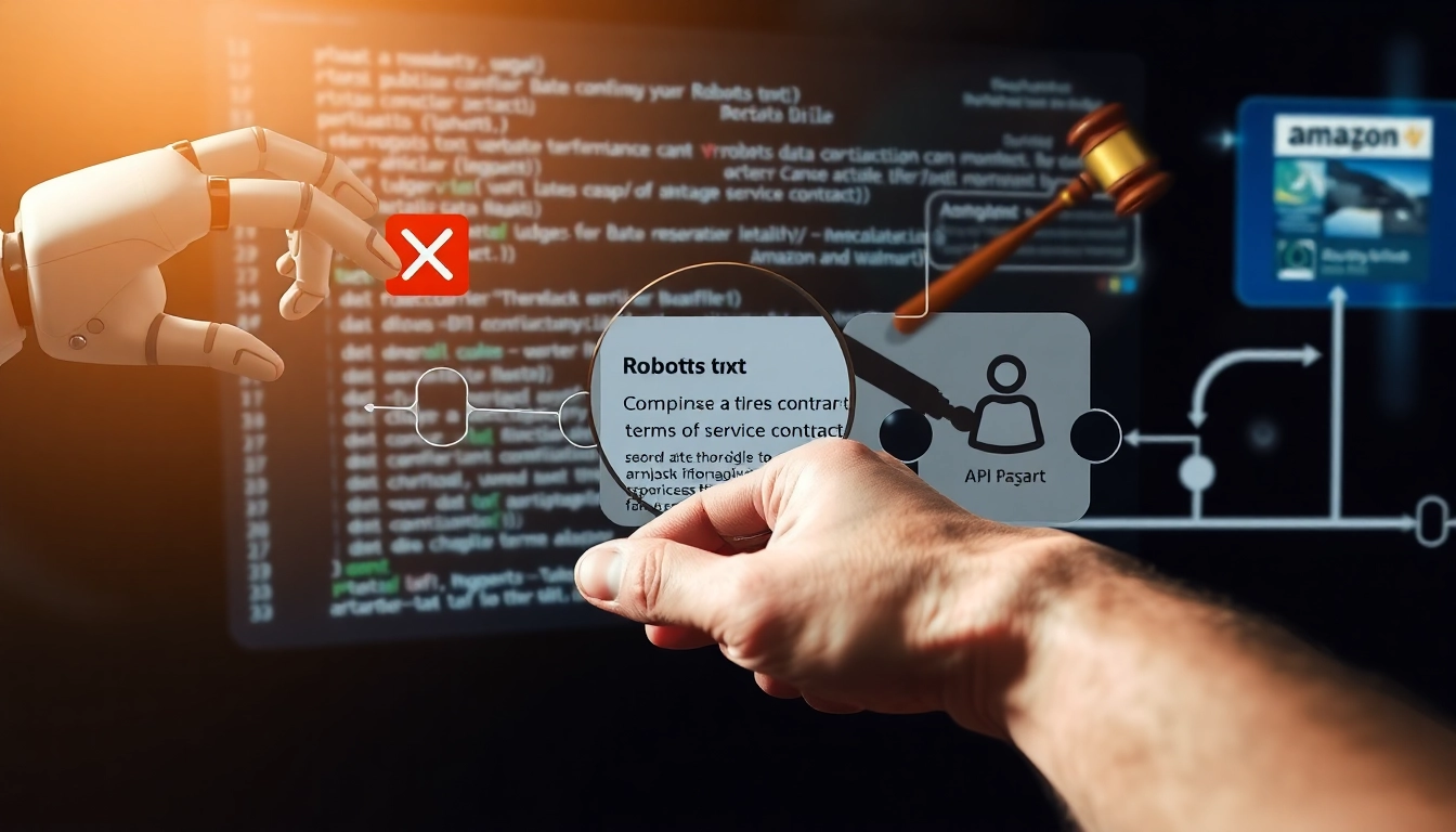 product scraping legal issues-article