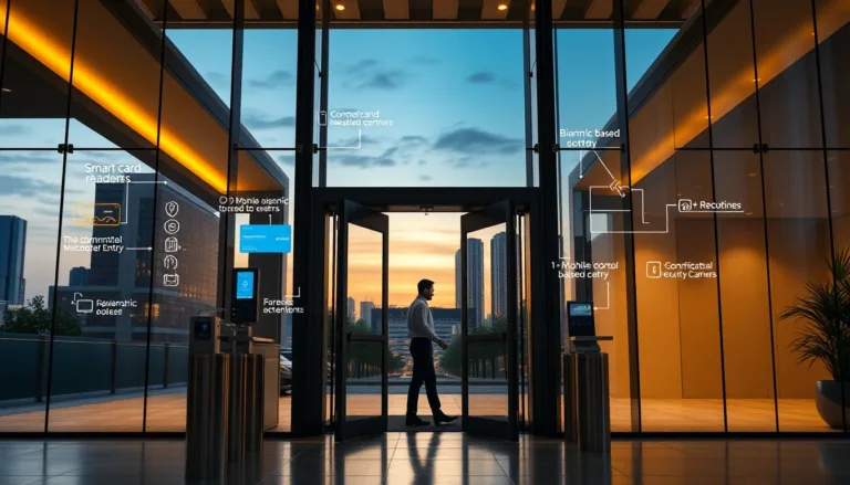 access control systems for buildings-title